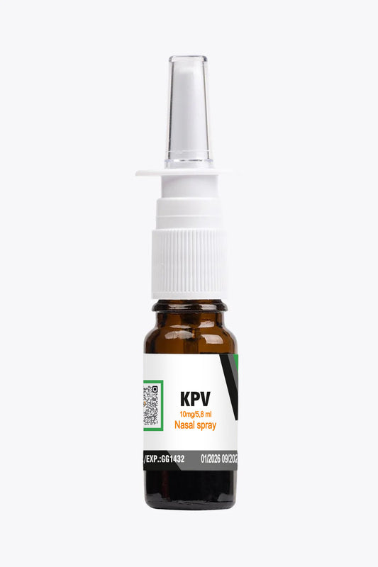 KPV პეპტიდი ნაზალური სპრეის ფორმაში